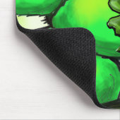 St. Patrick's Bear Mousepad (Ecke)