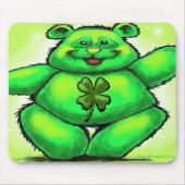 St. Patrick's Bear Mousepad (Vorne)