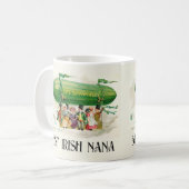 St Patrick's Best Irish Nana Top of the Morning Kaffeetasse (Vorderseite Links)