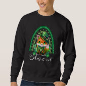 St Patrick's Blessed Cute Rainbow Adorable Christi Sweatshirt (Vorderseite)