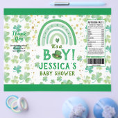 St Patrick's Boy Baby Shower Chip Bag Wrapper Flyer (Einzeln)