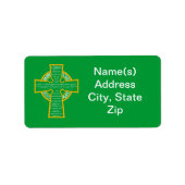 "St. Patrick's Breastplate" - Adressetikett (Vorne)
