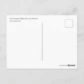 St. Patrick's Breastplate Gebet mit keltischen Kno Postkarte (Rückseite)