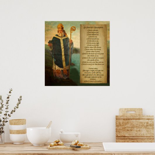 St Patrick's Breastplate. Poster (Küche)