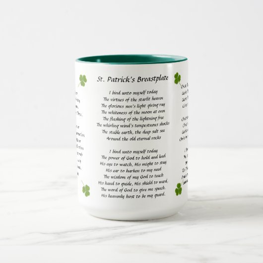 St Patrick's Breastplate Tasse (Zentrum)