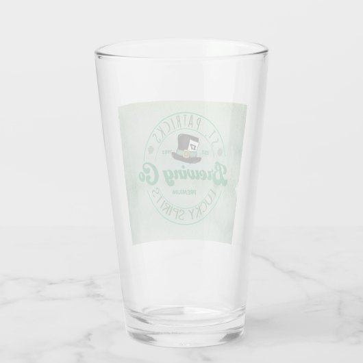 St. Patricks Brewing Co. | Lucky Spirits Beer Glas (Rückseite)