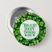 St. Patricks Button (Vorne & Hinten)