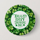St. Patricks Button (Vorderseite)