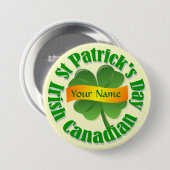 St Patrick's Button (Vorne & Hinten)