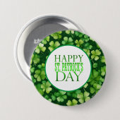 St. Patricks Button (Vorne & Hinten)