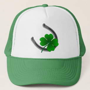 St. Patrick's Cap Lucky Irish Hats Lucky Caps Truckerkappe