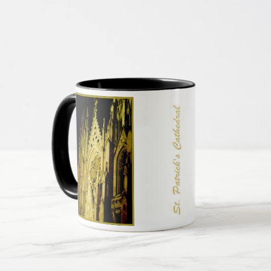 'St. Patrick's Cathedral an der Tasse (Vorderseite Links)