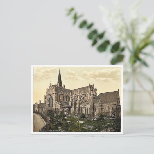 St. Patrick's Cathedral. Dublin. Dublin, Irland Postkarte (Stehend Vorderseite)