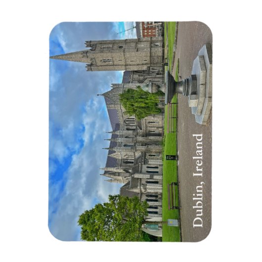 St. Patrick's Cathedral Dublin, Irland Magnet 2 (Vertikal)