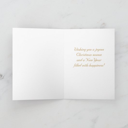 St. Patrick's Cathedral Holiday Card - Weihnachten (Innenseite)