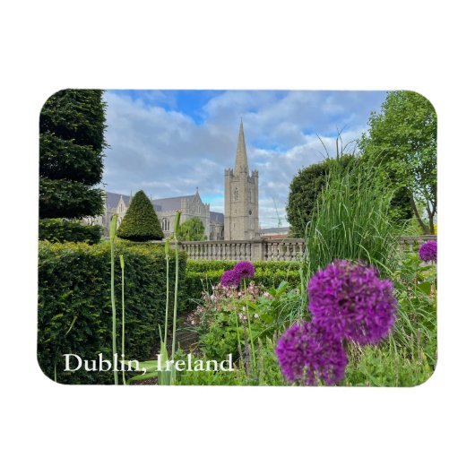 St. Patrick's Cathedral in Dublin, Irland Magnet (Horizontal)