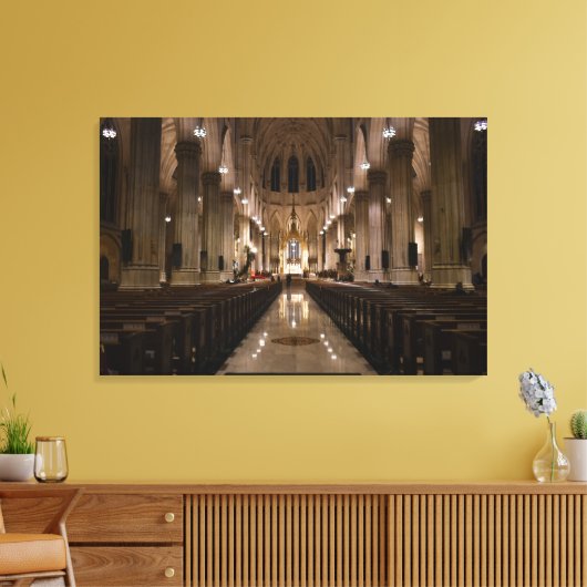 St. Patrick's Cathedral Leinwanddruck (Insitu (Wohnzimmer))