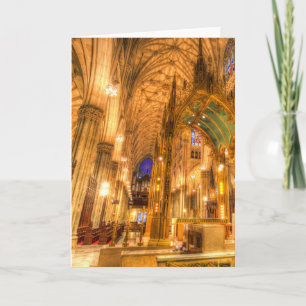 St Patrick's Cathedral Manhattan New York Karte