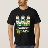 St. Patrick's Catricks Day Cats for All Age T-Shirt (Vorderseite)