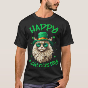 St Patricks Catricks Day Cats Saint Pattys Women G T-Shirt