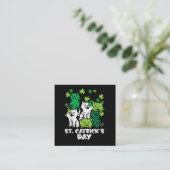 St Patricks Catricks Day Katzen Saint Pattys Begleitkarte (Stehend Vorderseite)