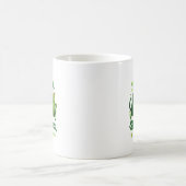 St Patricks Catricks Day Katzen Saint Pattys Fraue Kaffeetasse (Mittel)