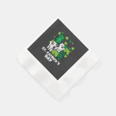 St Patricks Catricks Day Katzen Saint Pattys Serviette (Ecke)
