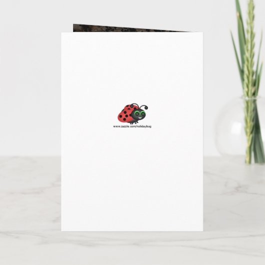 St. Patrick's Chat Noir Karte (Rückseite)