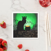 St. Patrick's Chat Noir Serviette (Beispiel)