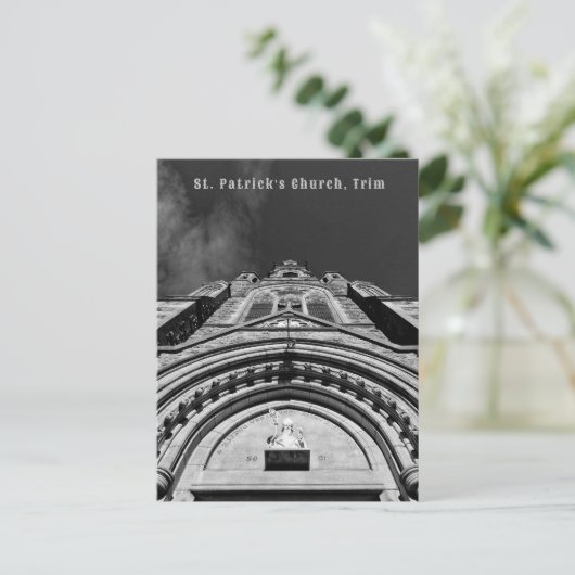 St. Patrick's Church, Trim, Irland Postkarte (Stehend Vorderseite)