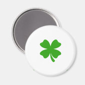 st patricks clover emoji magnet (Vorderseite/Rückseite)