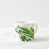 St. Patrick's Clover Espresso Tasse (Vorderseite Rechts)