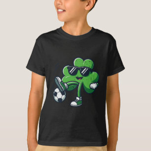 St Patricks Clover Fußball Saint Pattys Fußball Bo T-Shirt
