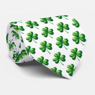 St. Patrick's Clover Herren Krawatte