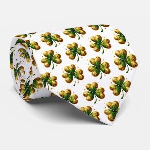 St. Patrick's Clover Herren Krawatte