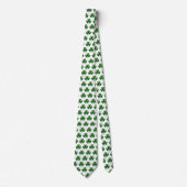 St. Patrick's Clover Herren Krawatte (Vorderseite)