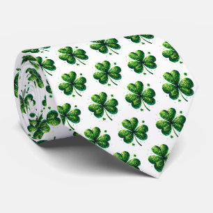 St. Patrick's Clover Herren Krawatte
