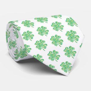 St. Patrick's Clover Herren Krawatte