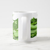 St. Patrick's Clover Jumbo Tasse (Rückseite)