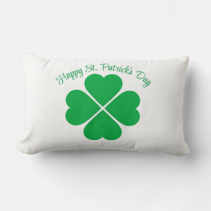 St. Patrick's Clover Kissen