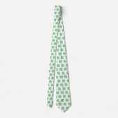 St. Patrick's Clover Men's Tie Krawatte (Rückseite)