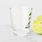 St Patricks Coquette Kleeblatt PROUD IRISH-AMERICA Schnapsglas (Links)