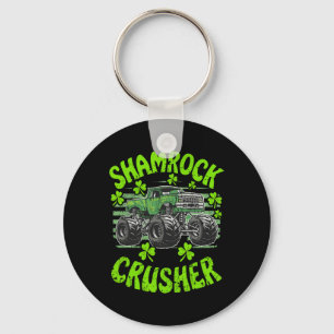 St Patricks Crusher Für Monster Truck St Patricks  Schlüsselanhänger