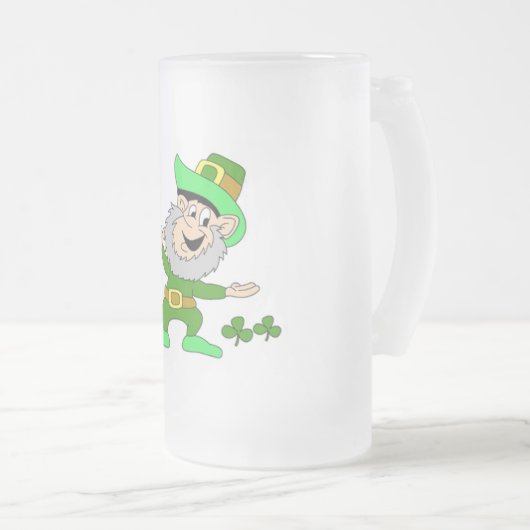 St. Patricks Custom 16oz Mattierte Tasse (VorderseiteRechts)