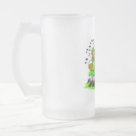 St. Patricks Custom 16oz Mattierte Tasse (Links)