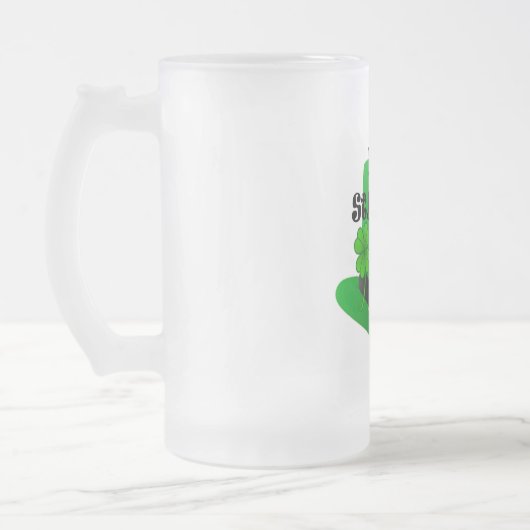 St. Patricks Custom 16oz Mattierte Tasse (Links)