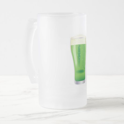 St. Patricks Custom 16oz Mattierte Tasse (Vorderseite Links)