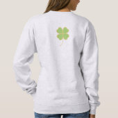 St. Patrick's Cute Day Gnomes Sweatshirt (Rückseite)