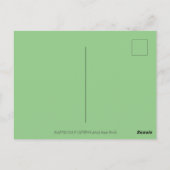 ST. PATRICK'S DACHFOLK ART KLEEBLATTS N' LADYBUGS POSTKARTE (Rückseite)