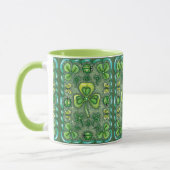 ST. PATRICK'S DACHFOLK ART KLEEBLATTS N' LADYBUGS TASSE (Links)